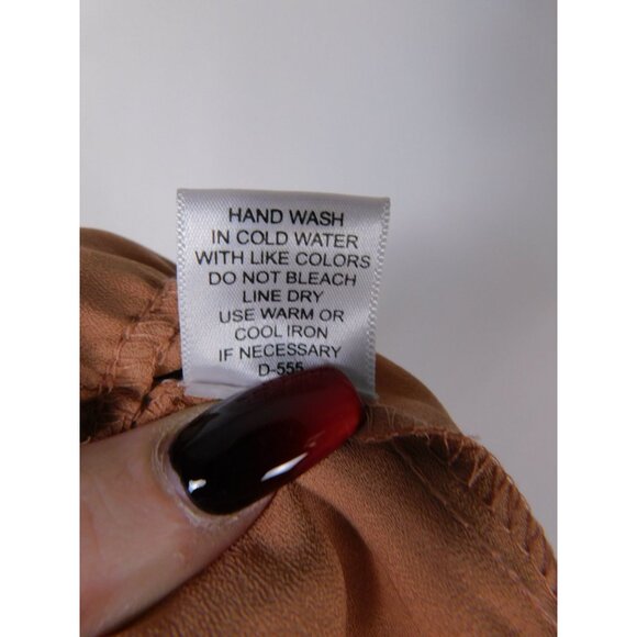 MPH Collection Peach Off-Shoulder Dress XL - Tiered Button - Excellent - Picture 5 of 11